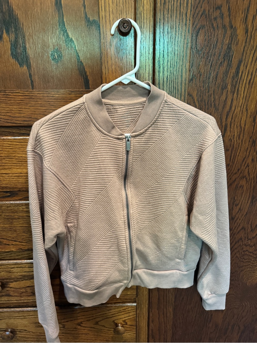Brown Quilted Jacket